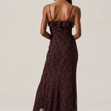 ASTR the Label Leonie Floral Lace Maxi Dress