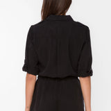 Velvet Heart Luba Black Romper