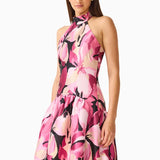 Elliatt Lumiflora Halter Gown