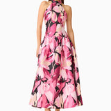Elliatt Lumiflora Halter Gown