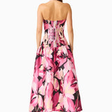 Elliatt Lumiflora Halter Gown
