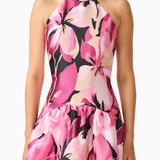 Elliatt Lumiflora Halter Gown