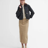 Barbour Cropped Beadnell Waxed Jacket