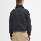 Barbour Cropped Beadnell Waxed Jacket