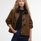Barbour Myra Waxed Duffle Coat