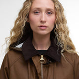 Barbour Myra Waxed Duffle Coat
