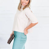 Rain and Rose The Maple Turtleneck Sweater