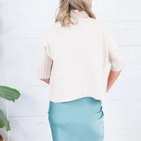 Rain and Rose The Maple Turtleneck Sweater