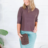 Rain and Rose The Maple Turtleneck Sweater