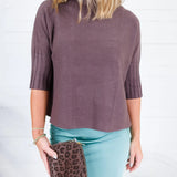 Rain and Rose The Maple Turtleneck Sweater