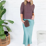 Rain and Rose The Maple Turtleneck Sweater