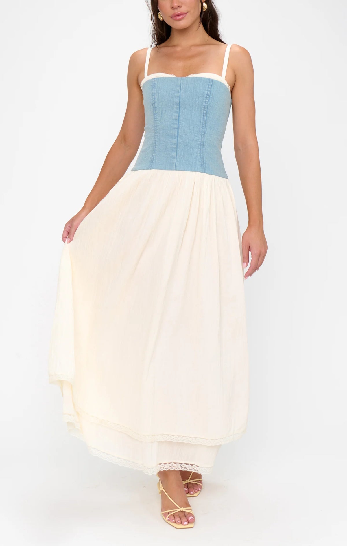 show me your mumu dresses Tiffany Maxi Dress – RJ Pope 04/29/2025 Style:Black Stars Dress Sorella Vita Bridesmaid Dress Midweight linen fabric
