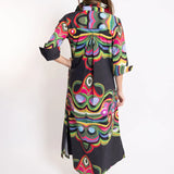 House of MBR Merriweather Ruthie Shirt Dress Long