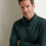 Peter Millar Perth Mélange Performance Quarter-Zip