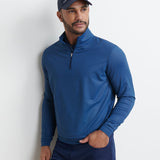 Peter Millar Perth Birdseye Performance Quarter-Zip