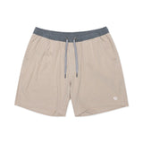 Burlebo Athletic Short - Heather Khaki - Venado Camo Liner 7"