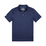 Burlebo Performance Polo - Stars and Stripes - Navy