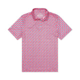 Burlebo Performance Polo - American Flag Print