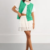 Molly Bracken Knitted Sleeveless Cardigan