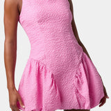 Lulu's Lorelei Textured Bubble Mini Dress