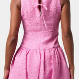 Lulu's Lorelei Textured Bubble Mini Dress