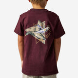 Burlebo YOUTH Short Sleeve Pintail Triangle Duck Tee