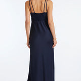 Bishop & Young Micro Plisse Bias Cut Dress