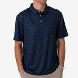 Burlebo Performance Polo - Stars and Stripes - Navy