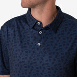 Burlebo Performance Polo - Stars and Stripes - Navy
