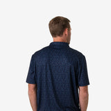 Burlebo Performance Polo - Stars and Stripes - Navy