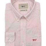 Coastal Cotton Sports Shirt Red Tide