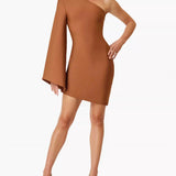 Elliatt Riley Asymmetric Party Mini Dress