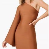 Elliatt Riley Asymmetric Party Mini Dress