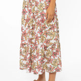 Velvet Heart Roseanne Hawaiian Floral Skirt