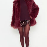 Show Me Your Mumu Salt Lake Fur Coat
