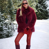 Show Me Your Mumu Salt Lake Fur Coat