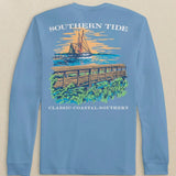 Southern Tide Shrimp Boat Sunrise Tee