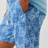 Johnnie-O Half Elastic 7" Swim Trunks