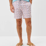Johnnie-O Half Elastic 7" Swim Trunks