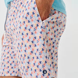 Johnnie-O Half Elastic 7" Swim Trunks