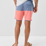 Johnnie-O Half Elastic 7" Swim Trunks - Tully