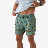 Burlebo Swim Trunk - Jumbo Mallards - Green