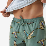 Burlebo Swim Trunk - Jumbo Mallards - Green