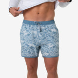 Burlebo Swim Trunk - Seaside Camo