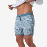 Burlebo Swim Trunk - Seaside Camo