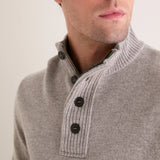Barbour Essential Patch Half Zip Knitted Jumper