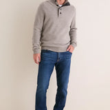 Barbour Essential Patch Half Zip Knitted Jumper