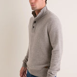 Barbour Essential Patch Half Zip Knitted Jumper