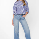 Velvet Heart Stormi Blue Stripe Shirt