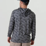 Burlbo Performance Hoodie Stone Camo